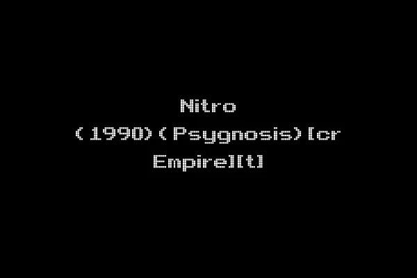 Nitro (1990)(Psygnosis)[cr Empire][t]