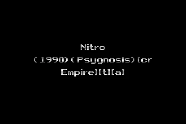 Nitro (1990)(Psygnosis)[cr Empire][t][a]