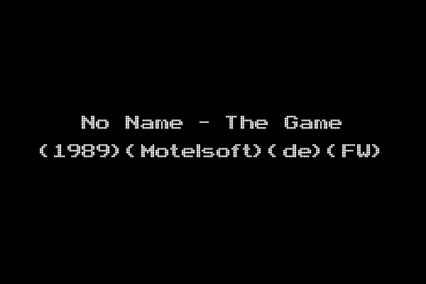 No Name - The Game (1989)(Motelsoft)(de)(FW)
