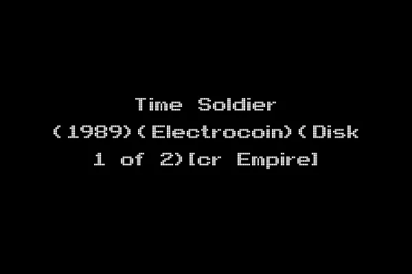 Time Soldier (1989)(Electrocoin)(Disk 1 of 2)[cr Empire]