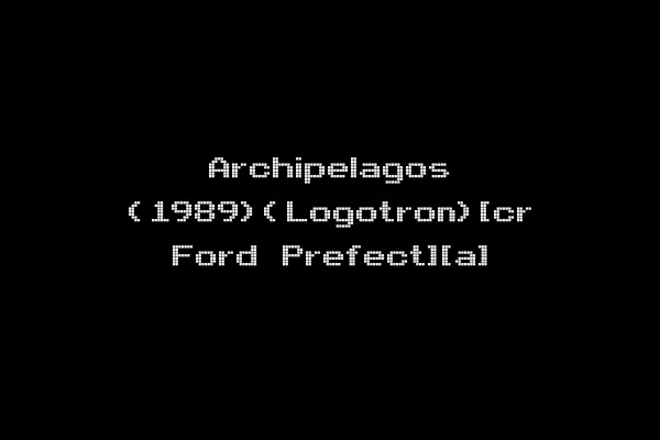 Archipelagos (1989)(Logotron)[cr Ford Prefect][a]