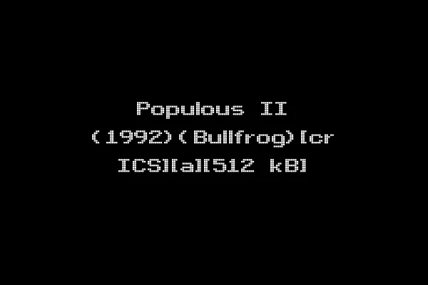 Populous II (1992)(Bullfrog)[cr ICS][a][512 kB]