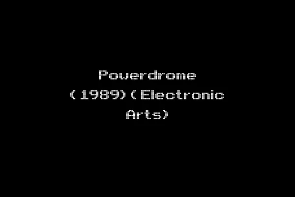 Powerdrome (1989)(Electronic Arts)