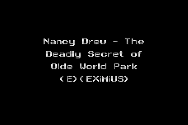 Nancy Drew - The Deadly Secret of Olde World Park (E)(EXiMiUS)