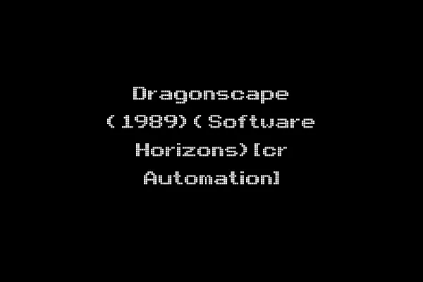 Dragonscape (1989)(Software Horizons)[cr Automation]