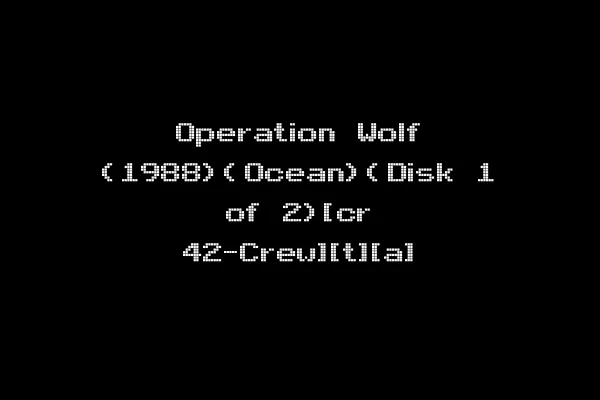 Operation Wolf (1988)(Ocean)(Disk 1 of 2)[cr 42-Crew][t][a]
