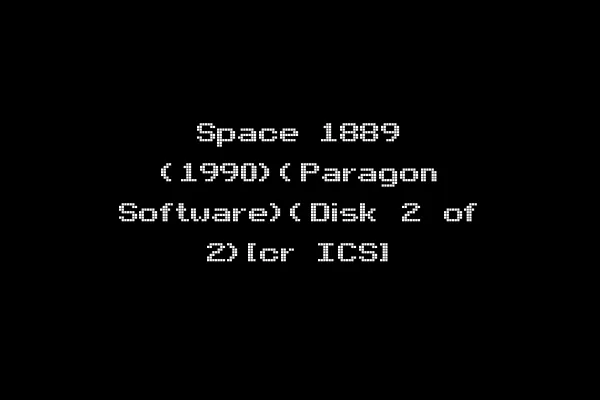 Space 1889 (1990)(Paragon Software)(Disk 2 of 2)[cr ICS]