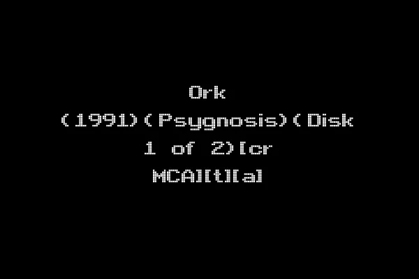 Ork (1991)(Psygnosis)(Disk 1 of 2)[cr MCA][t][a]