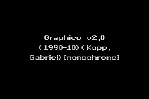 Graphico v2.0 (1990-10)(Kopp, Gabriel)[monochrome]
