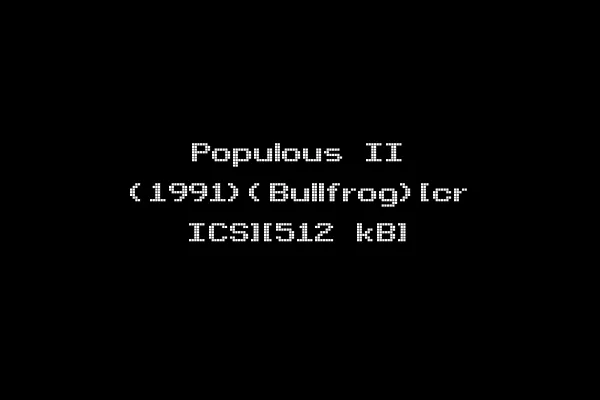 Populous II (1991)(Bullfrog)[cr ICS][512 kB]