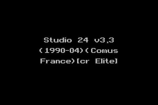 Studio 24 v3.3 (1990-04)(Comus France)[cr Elite]