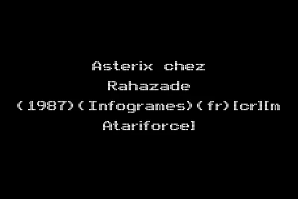 Asterix chez Rahazade (1987)(Infogrames)(fr)[cr][m Atariforce]