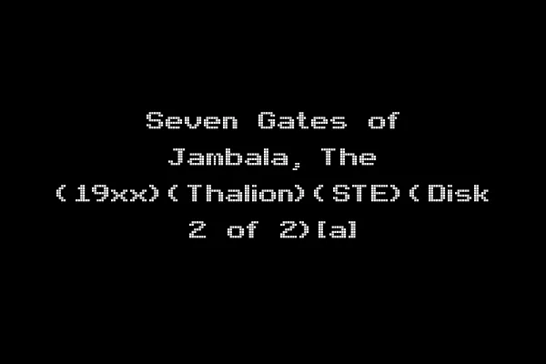 Seven Gates of Jambala, The (19xx)(Thalion)(STE)(Disk 2 of 2)[a]