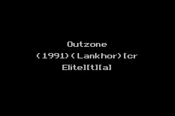 Outzone (1991)(Lankhor)[cr Elite][t][a]