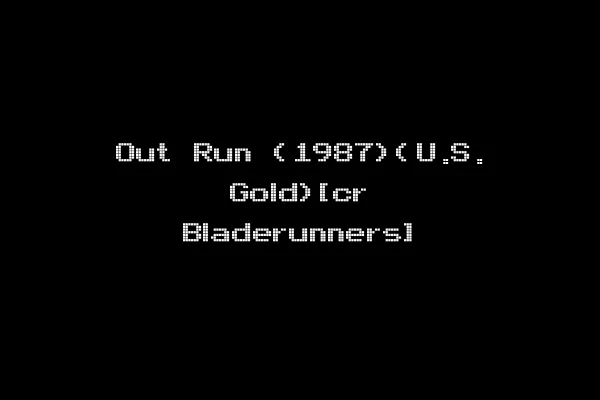 Out Run (1987)(U.S. Gold)[cr Bladerunners]