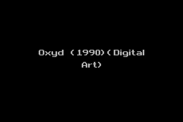 Oxyd (1990)(Digital Art)