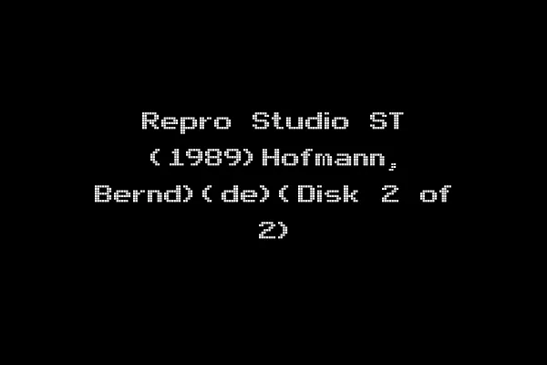 Repro Studio ST (1989)Hofmann, Bernd)(de)(Disk 2 of 2)