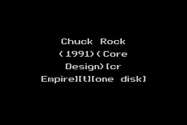 Chuck Rock (1991)(Core Design)[cr Empire][t][one disk]