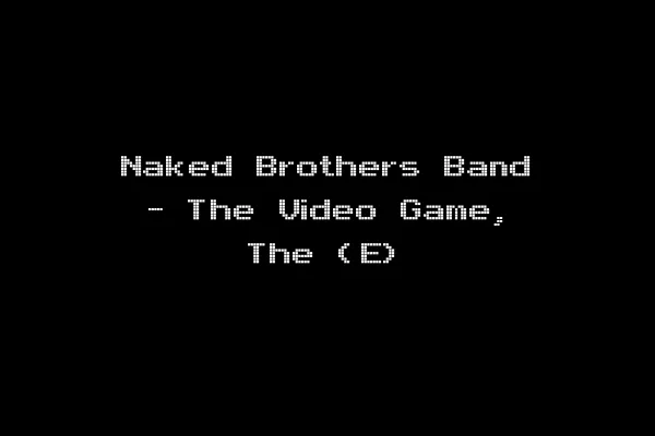Naked Brothers Band - The Video Game, The (E)