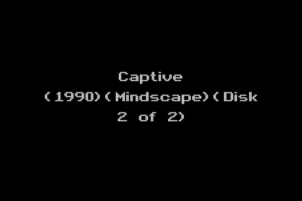 Captive (1990)(Mindscape)(Disk 2 of 2)
