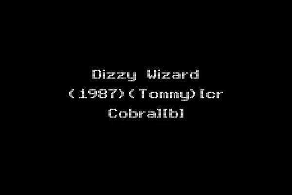 Dizzy Wizard (1987)(Tommy)[cr Cobra][b]