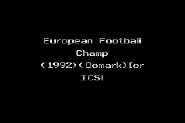 European Football Champ (1992)(Domark)[cr ICS]