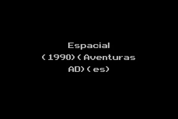 Espacial (1990)(Aventuras AD)(es)