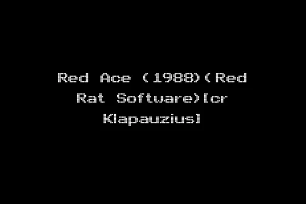 Red Ace (1988)(Red Rat Software)[cr Klapauzius]
