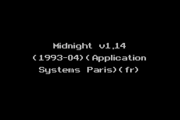 Midnight v1.14 (1993-04)(Application Systems Paris)(fr)