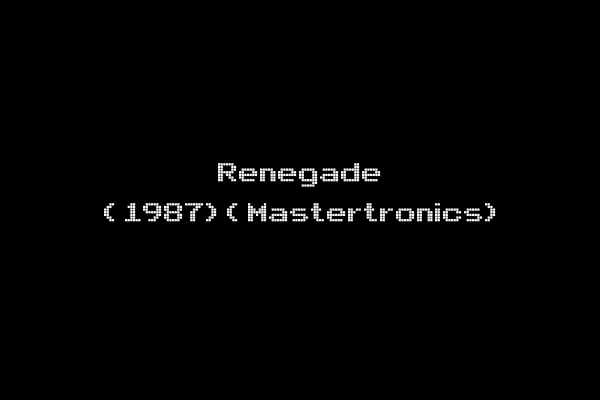 Renegade (1987)(Mastertronics)