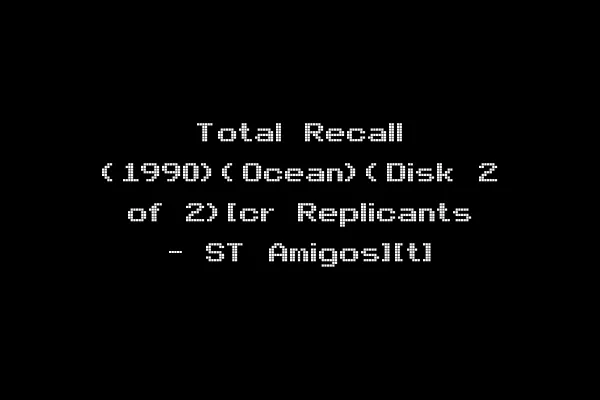Total Recall (1990)(Ocean)(Disk 2 of 2)[cr Replicants - ST Amigos][t]
