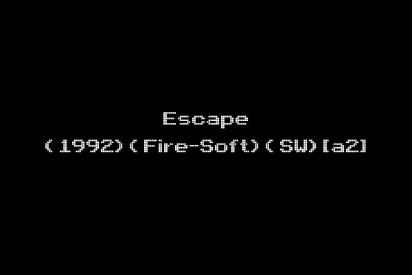 Escape (1992)(Fire-Soft)(SW)[a2]