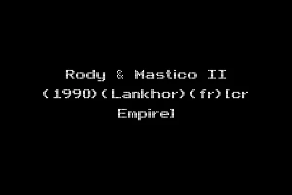 Rody & Mastico II (1990)(Lankhor)(fr)[cr Empire]