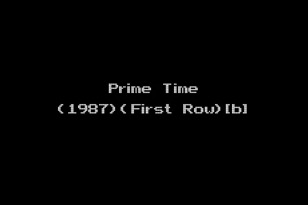 Prime Time (1987)(First Row)[b]