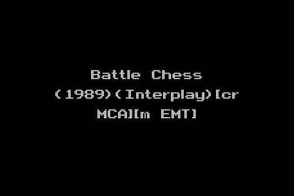 Battle Chess (1989)(Interplay)[cr MCA][m EMT]