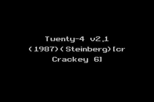 Twenty-4 v2.1 (1987)(Steinberg)[cr Crackey 6]