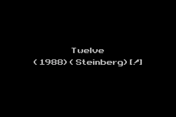 Twelve (1988)(Steinberg)[!]
