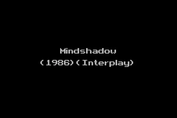 Mindshadow (1986)(Interplay)