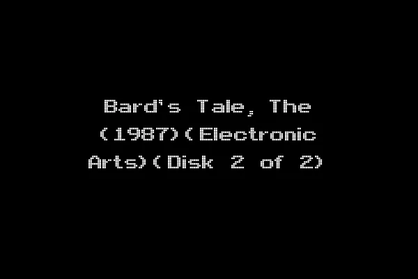 Bard's Tale, The (1987)(Electronic Arts)(Disk 2 of 2)