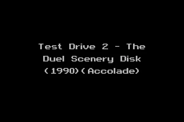 Test Drive 2 - The Duel Scenery Disk (1990)(Accolade)