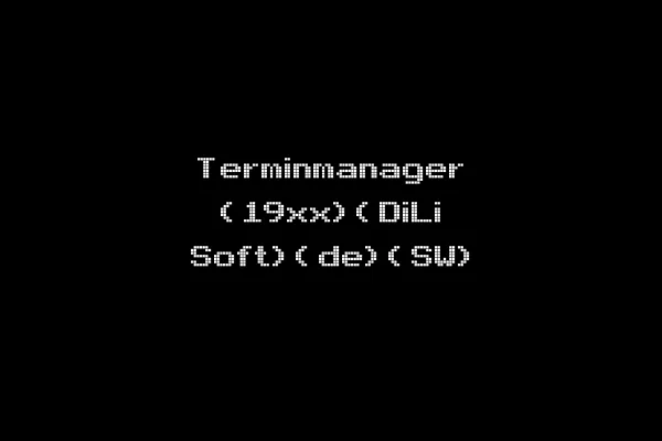 Terminmanager (19xx)(DiLi Soft)(de)(SW)
