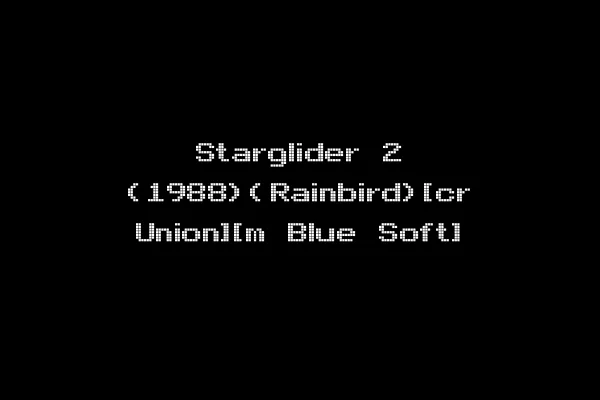 Starglider 2 (1988)(Rainbird)[cr Union][m Blue Soft]