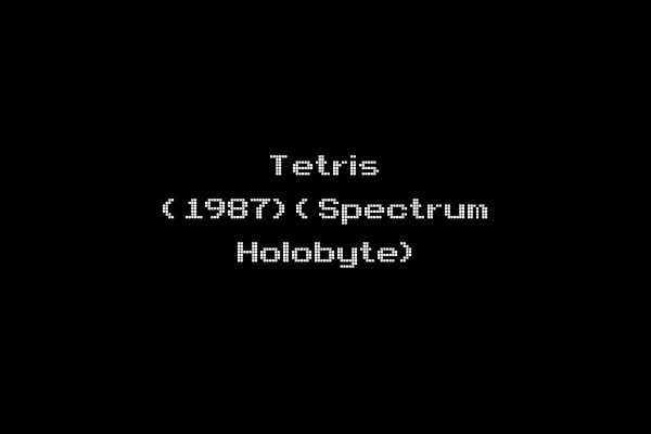 Tetris (1987)(Spectrum Holobyte)