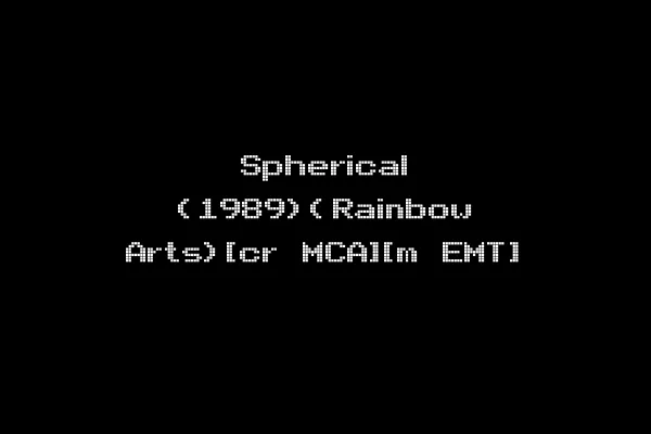 Spherical (1989)(Rainbow Arts)[cr MCA][m EMT]