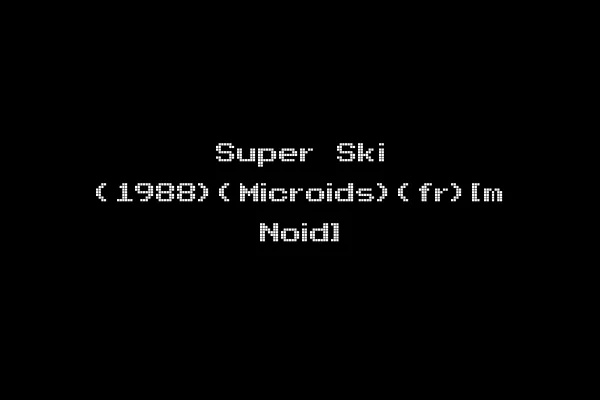 Super Ski (1988)(Microids)(fr)[m Noid]