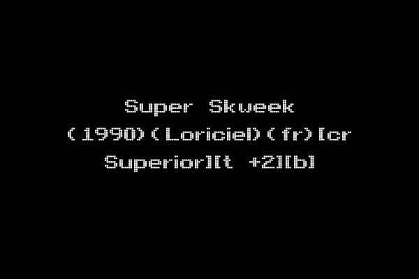 Super Skweek (1990)(Loriciel)(fr)[cr Superior][t +2][b]