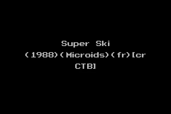 Super Ski (1988)(Microids)(fr)[cr CTB]