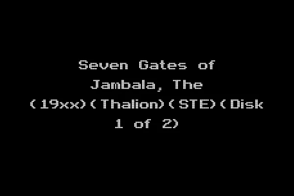 Seven Gates of Jambala, The (19xx)(Thalion)(STE)(Disk 1 of 2)