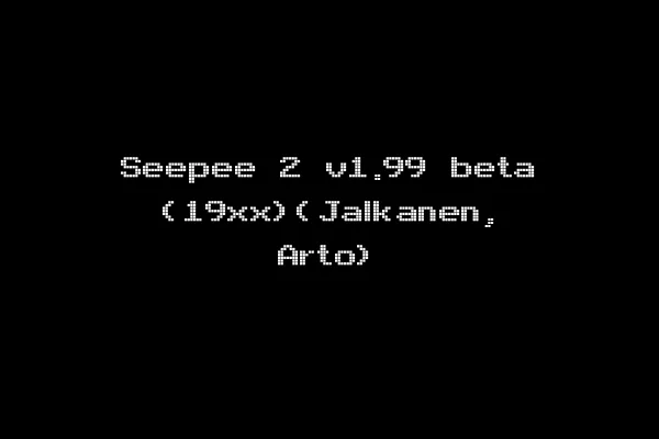 Seepee 2 v1.99 beta (19xx)(Jalkanen, Arto)