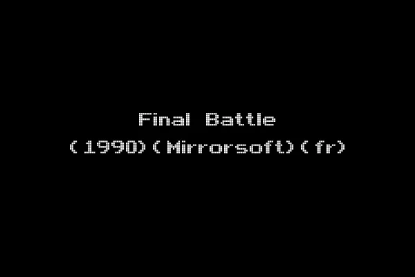 Final Battle (1990)(Mirrorsoft)(fr)